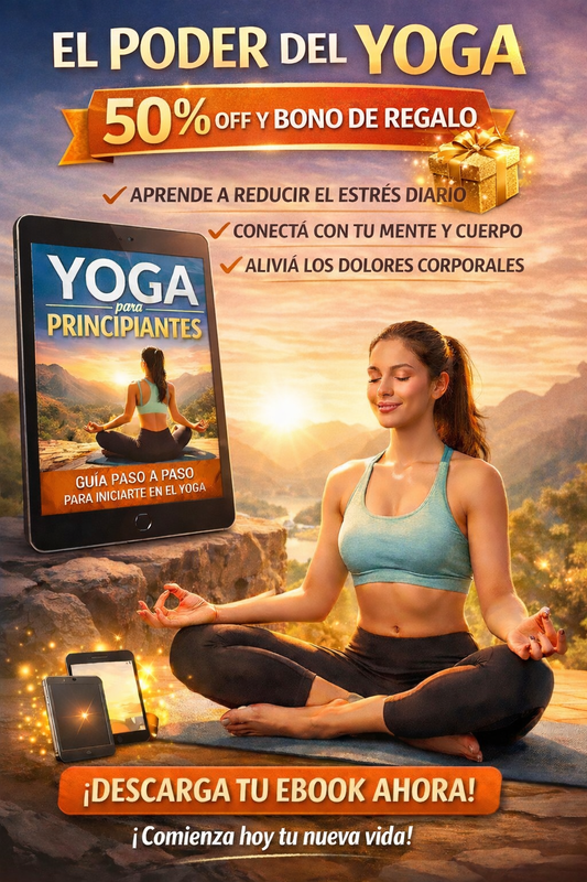 Conecta cuerpo y mente: Guia  de yoga para principiantes